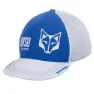 Electric blue / white