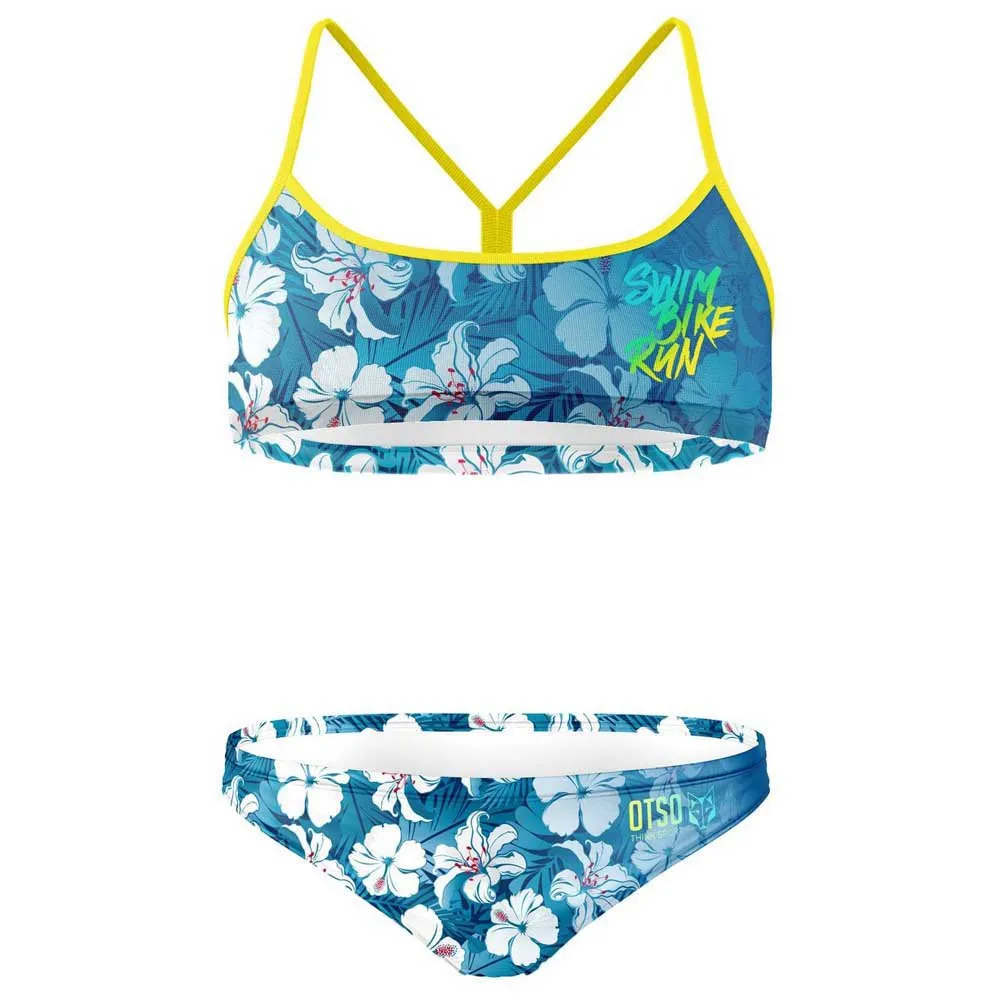 Otso Swim Bike Run Flower Bikini female Otso Swim Bike Run Flower Bikini female
