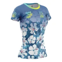 Otso Swim Bike Run Flower T-shirt Med Korta ärmar male