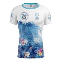 Otso Swim Bike Run Wave T-shirt Med Korta ärmar female