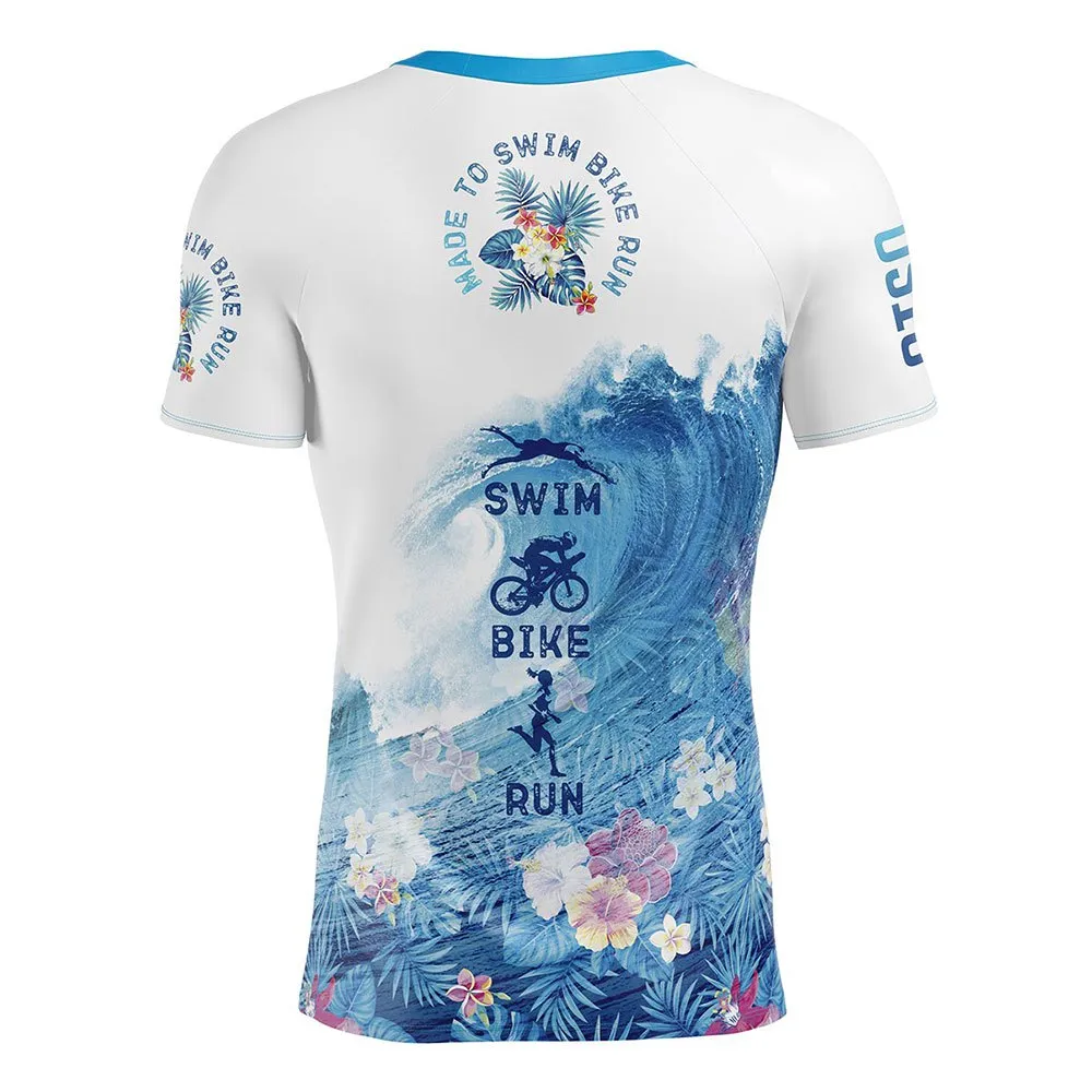 Otso Swim Bike Run Wave T-shirt Med Korta ärmar female Otso Swim Bike Run Wave T-shirt Med Korta ärmar female