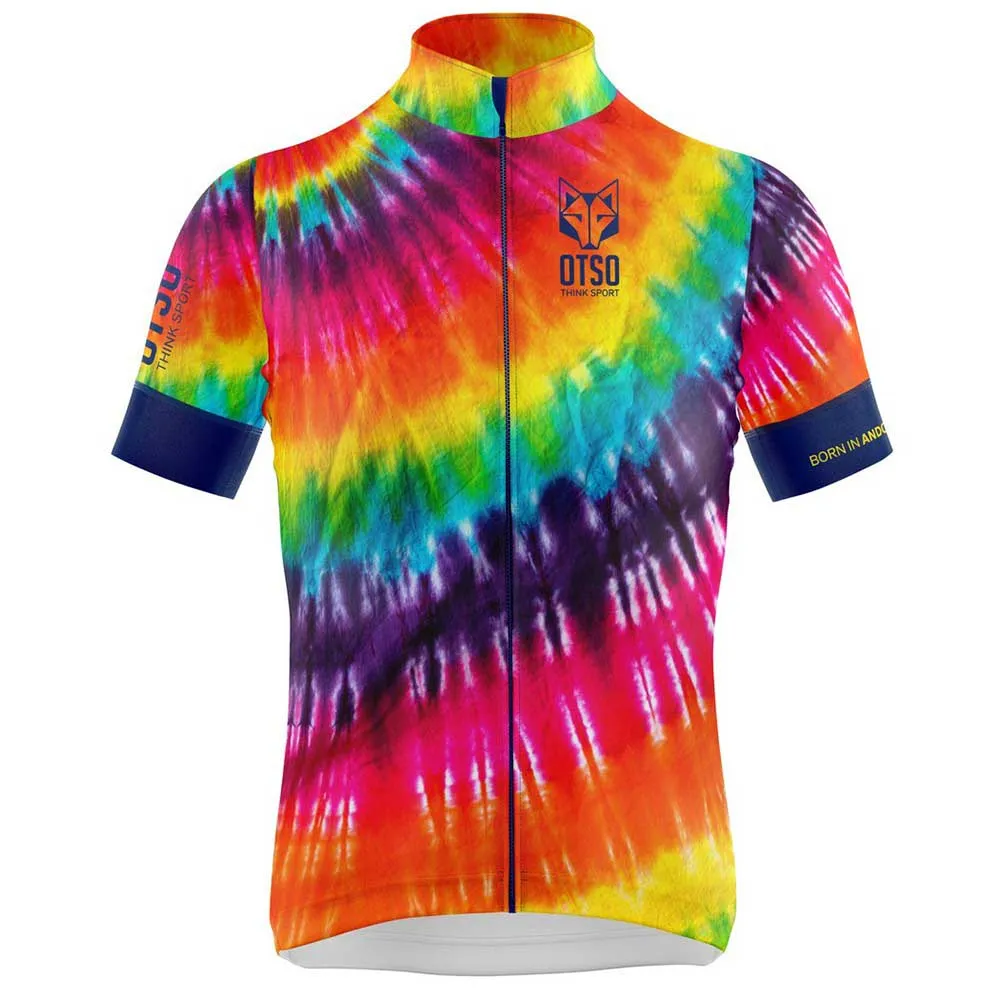 Otso Tie Dye Korta ärmar Cykeltröja