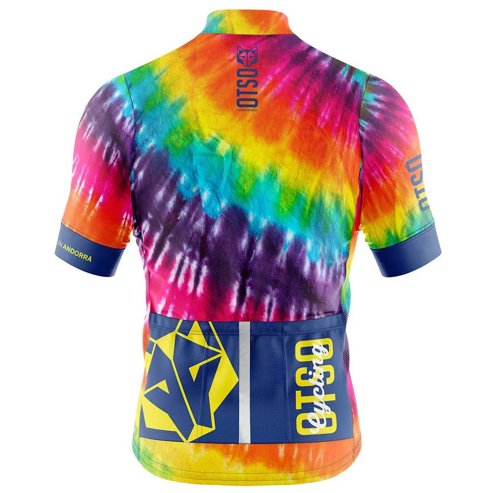 Otso Tie Dye Korta ärmar Cykeltröja