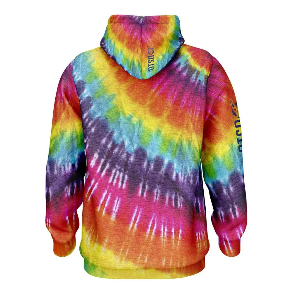 Otso Tie Dye Tröja Med Huva male