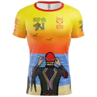 Otso Time To Tri Swim T-shirt Med Korta ärmar male