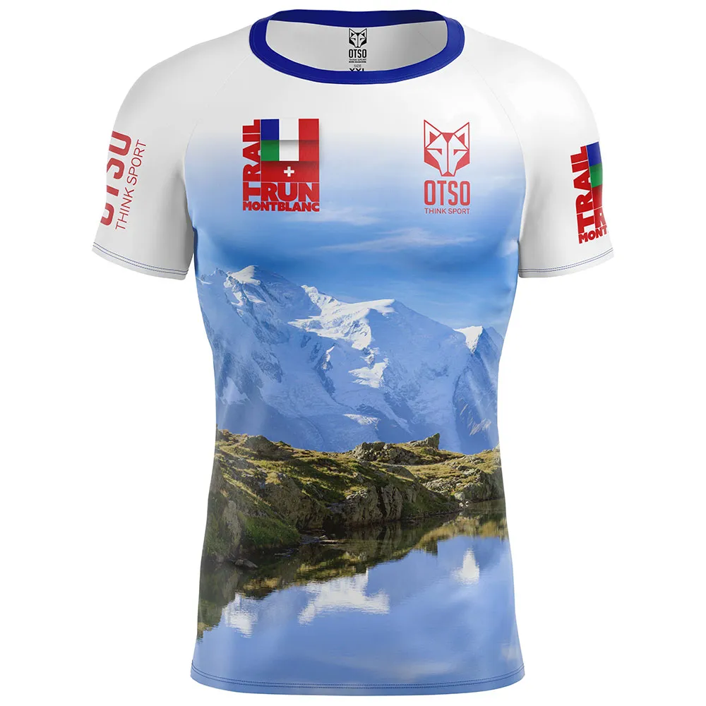 Otso Trail Run Montblanc 2024 T-shirt Med Korta ärmar male