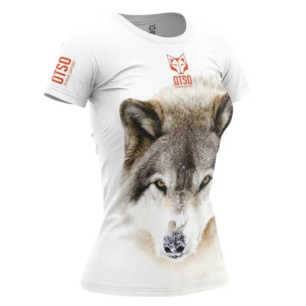 Otso Wolf T-shirt Med Korta ärmar female