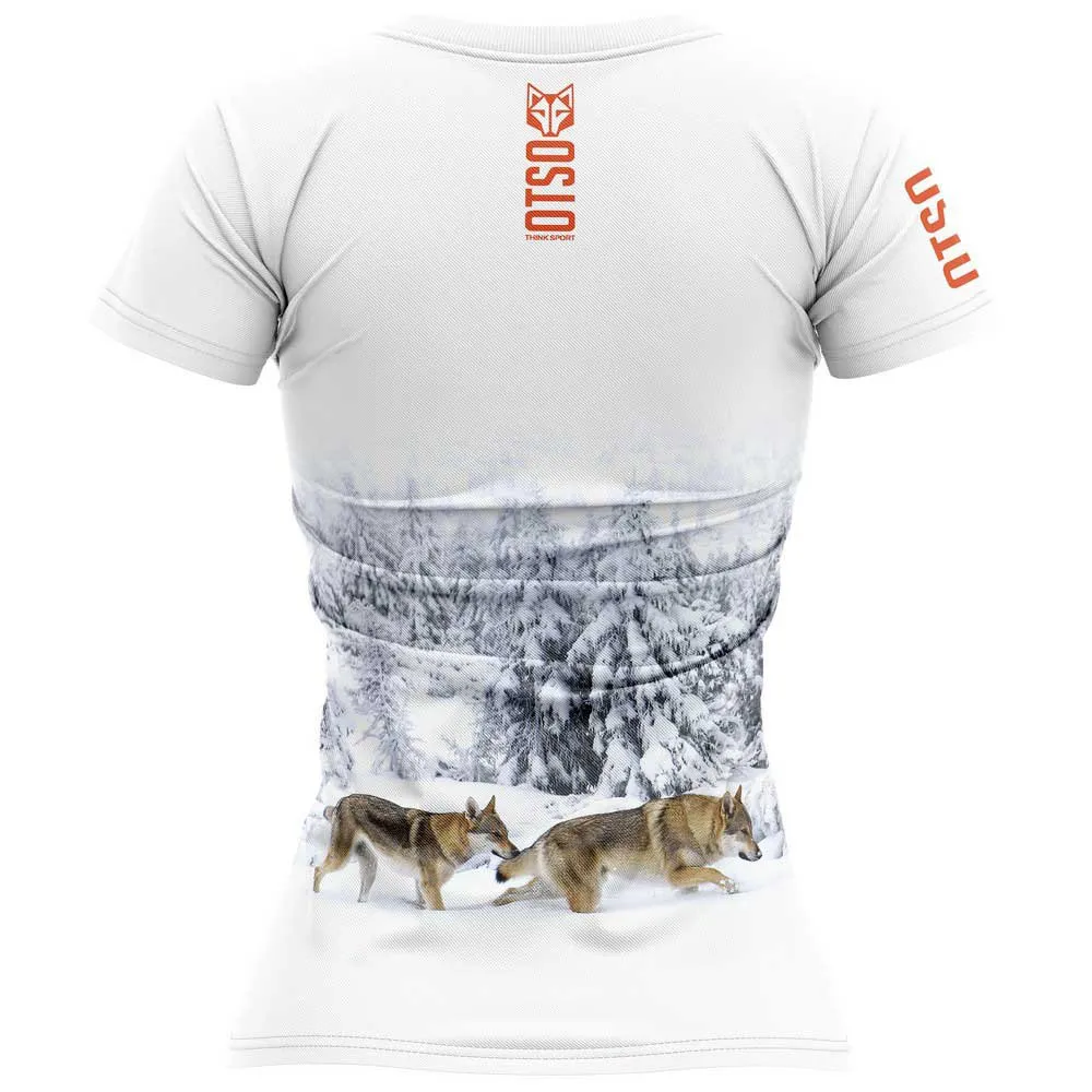 Otso Wolf T-shirt Med Korta ärmar female