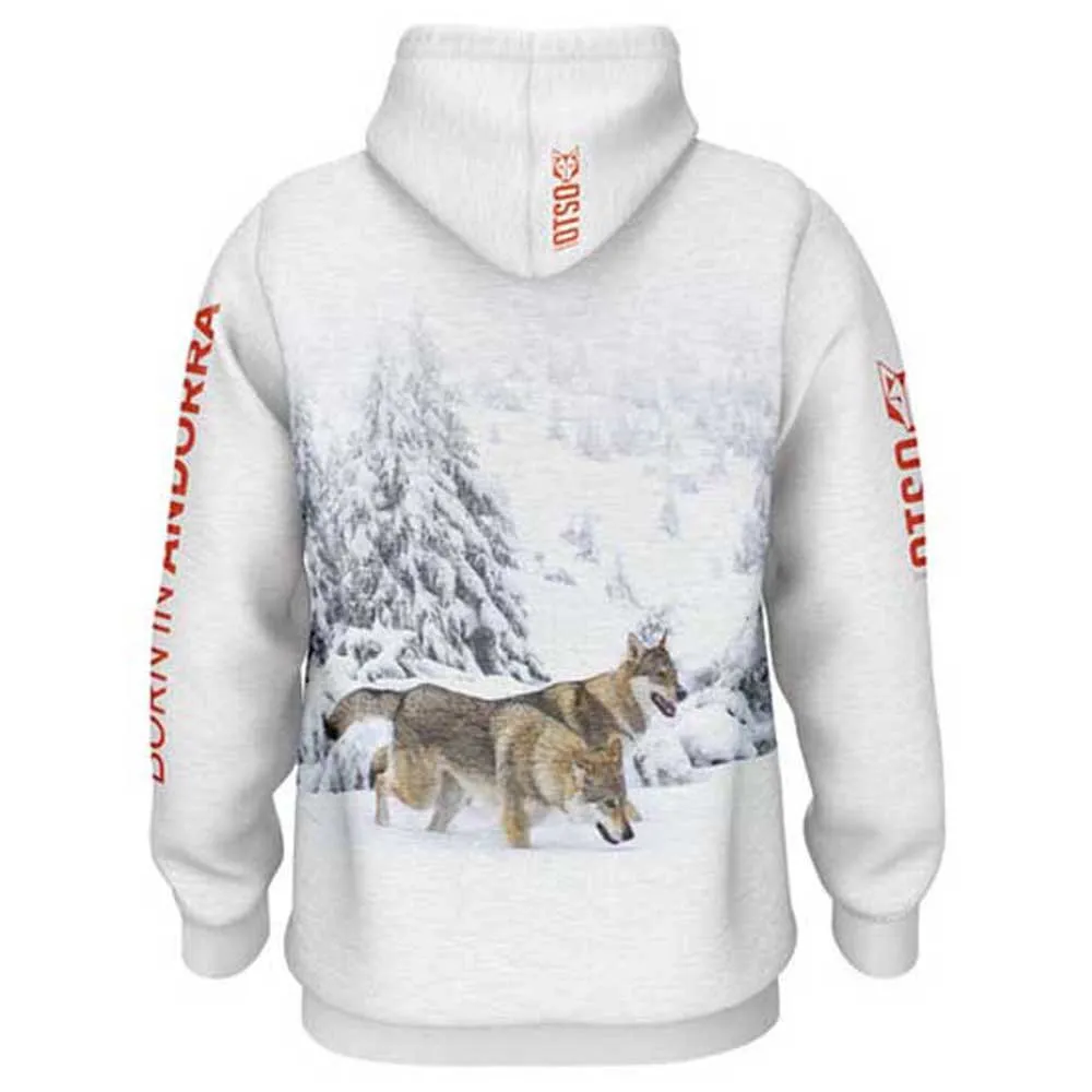 Otso Wolf Tröja Med Huva male