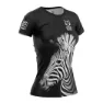 Otso Zebra T-shirt Med Korta ärmar female
