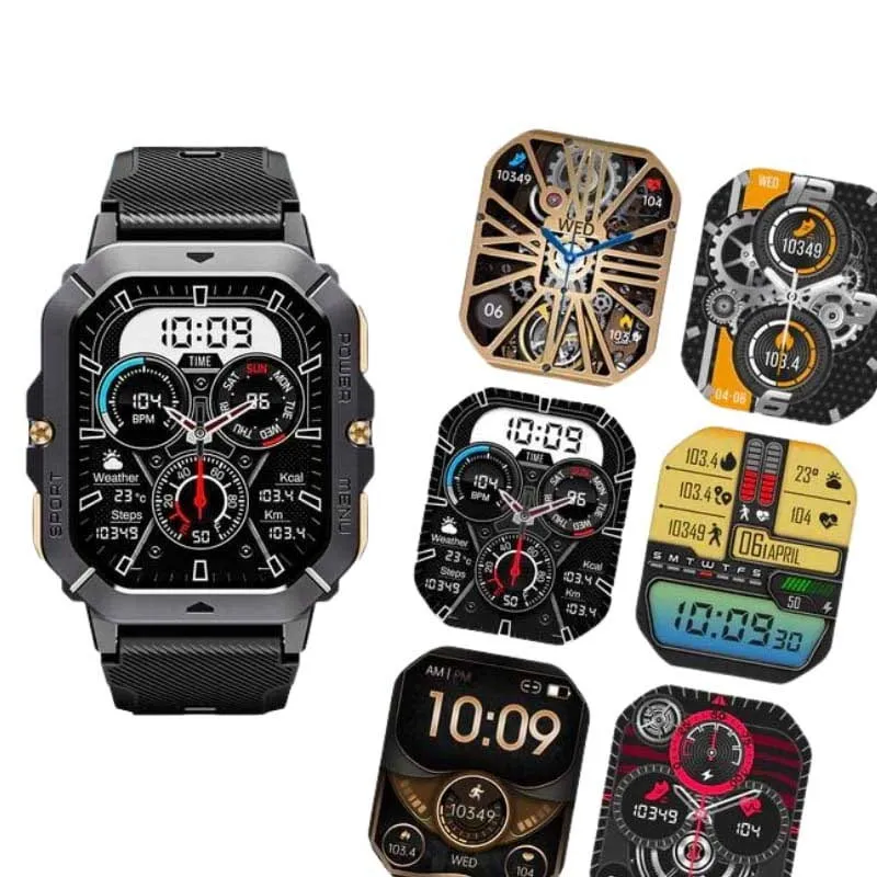 Oukitel Bt101 Smartklocka, Black