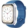 Oukitel Bt103 1.91 Smartklocka, Silver / blue