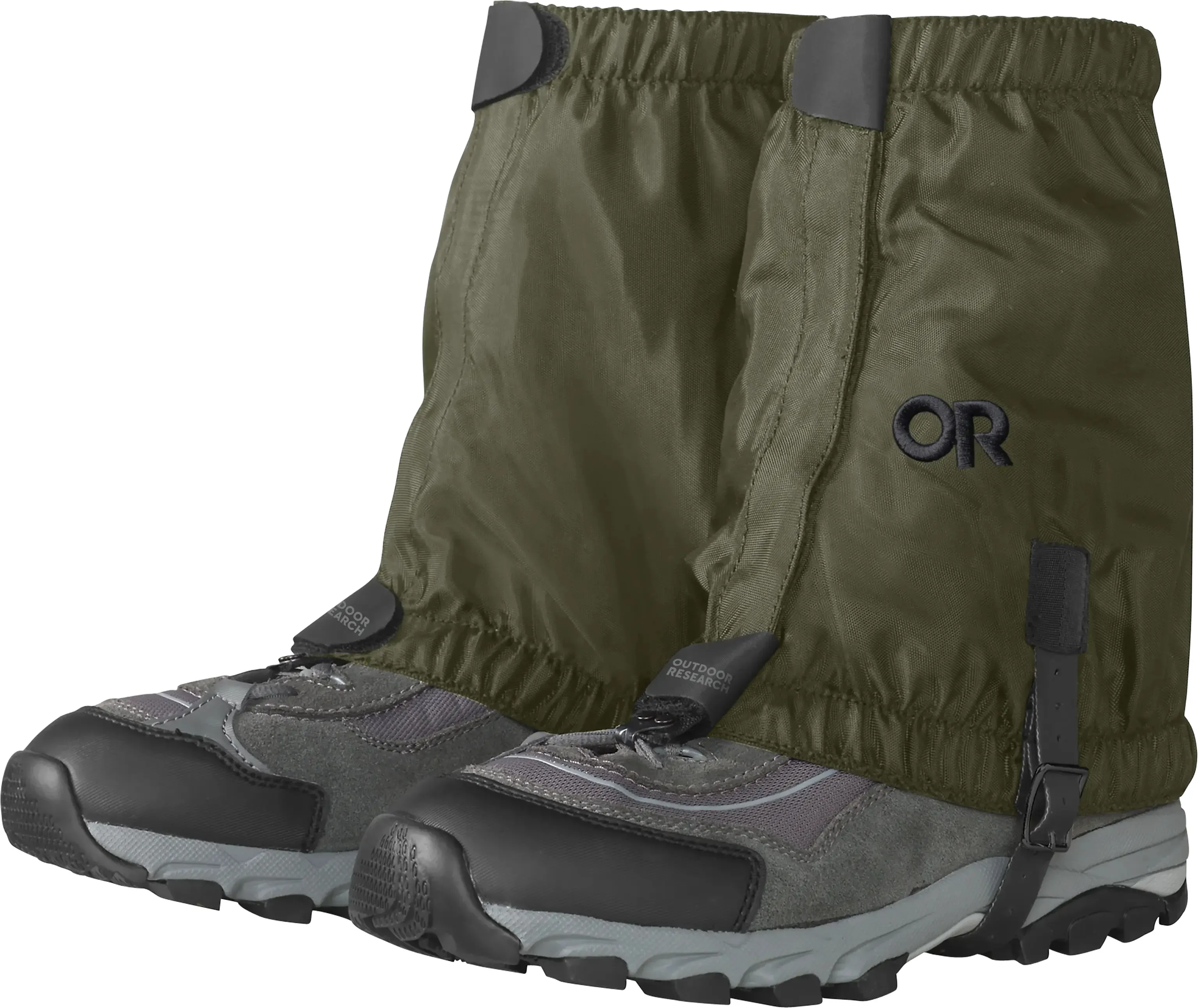 Outdoor Research Men's Bugout Rocky Mountain Low Gaiters, Fatigue, S/M Outdoor Research Men's Bugout Rocky Mountain Low Gaiters, Fatigue, S/M