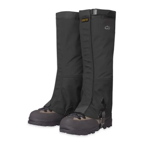 Outdoor Research Men's Crocodile Gaiters, Black, S Outdoor Research Men's Crocodile Gaiters, Black, S