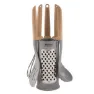 Outwell Adana Bestickset, Silver / brown, One Size