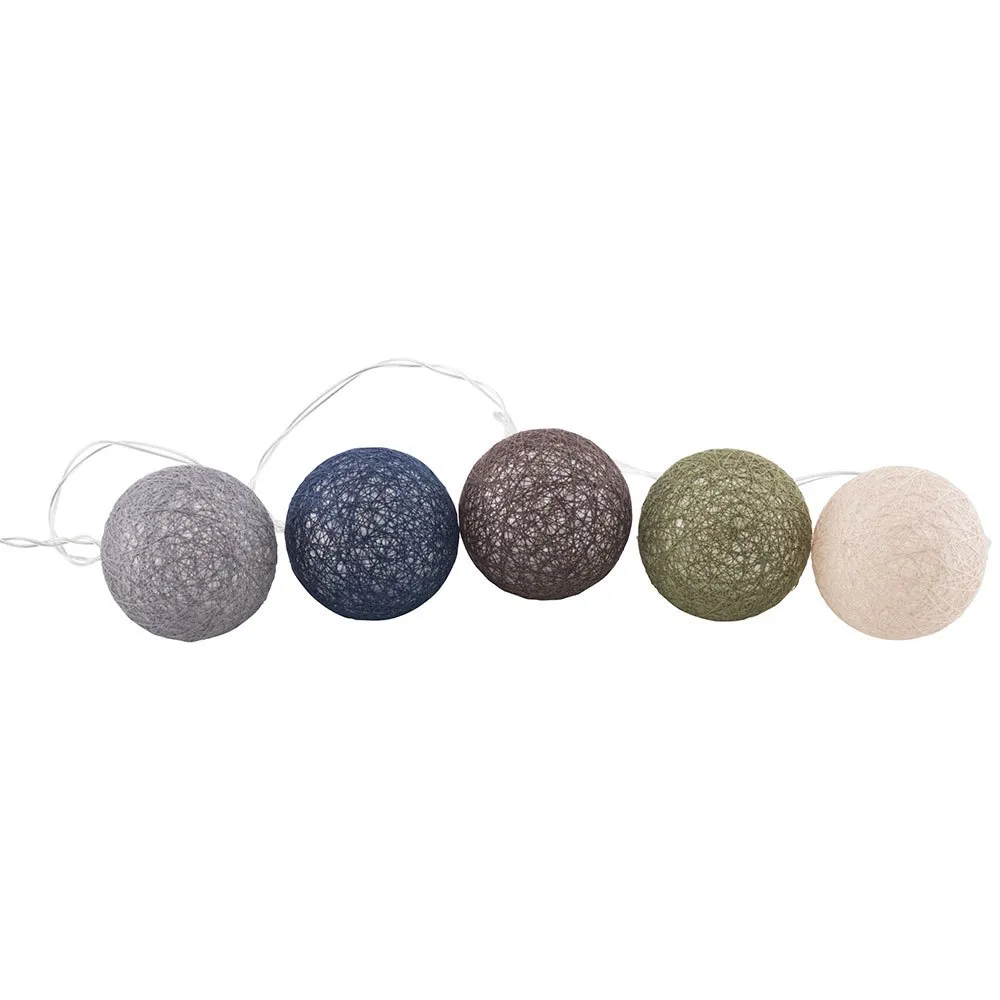 Outwell Alpha Bomull Ljus Kedja, Multicolour, 50 Lumens
