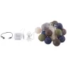 Outwell Alpha Bomull Ljus Kedja, Multicolour, 50 Lumens
