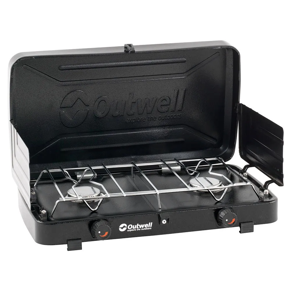 Outwell Appetizer Duo Gaskök För Camping 2 Brännare, Black, One Size
