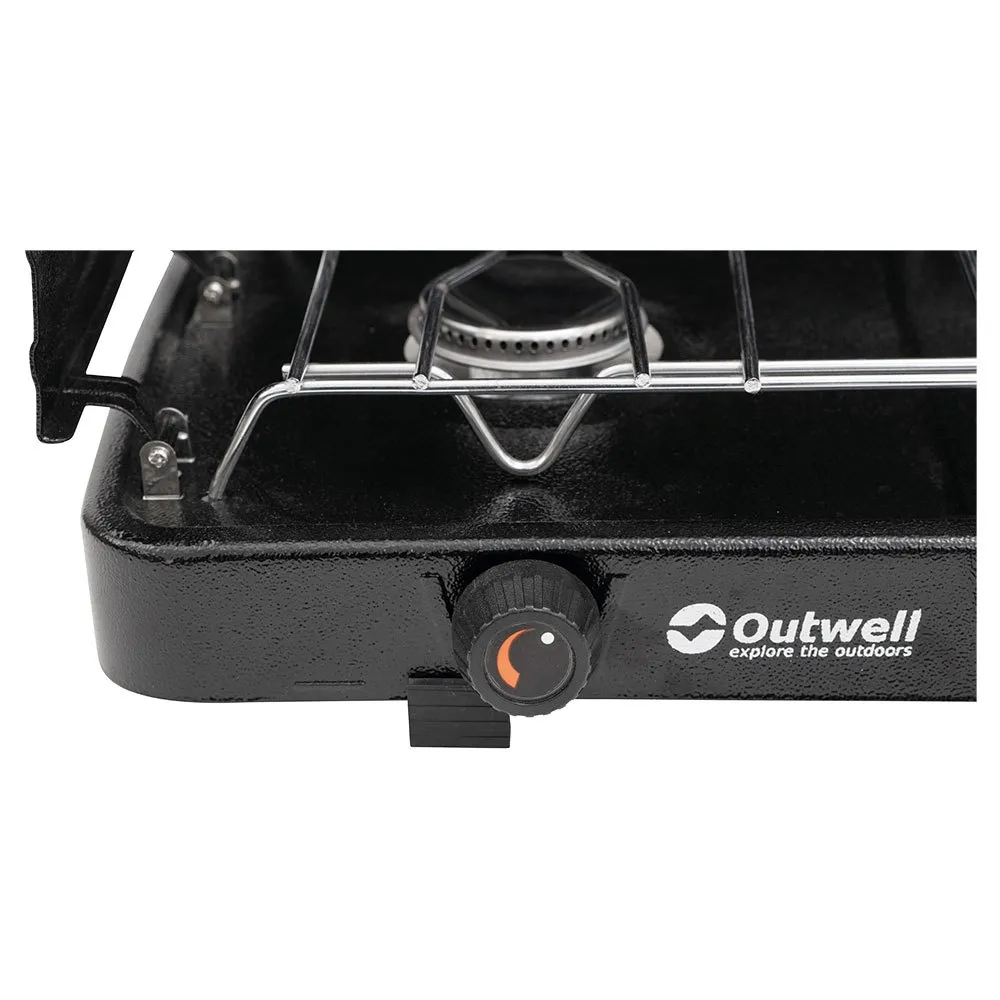 Outwell Appetizer Duo Gaskök För Camping 2 Brännare, Black, One Size