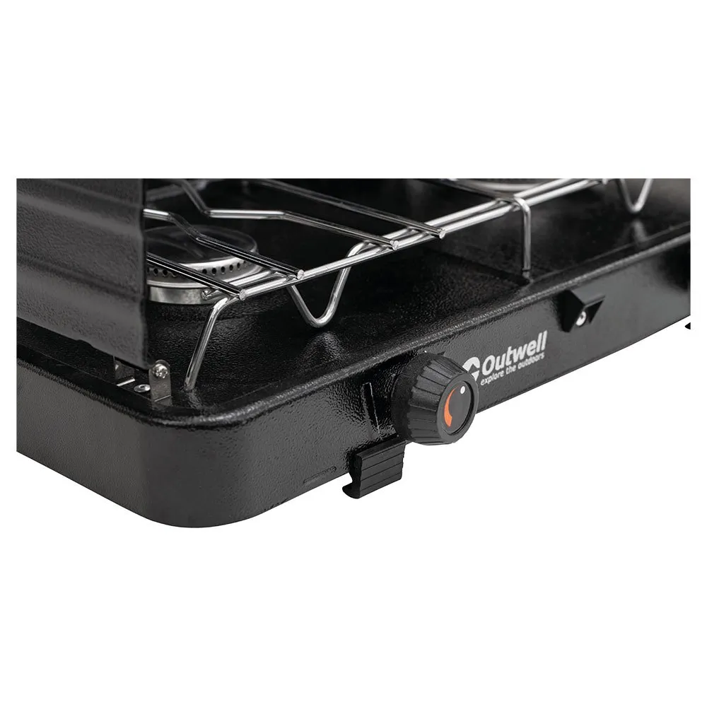 Outwell Appetizer Duo Gaskök För Camping 2 Brännare, Black, One Size