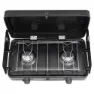 Outwell Appetizer Duo Gaskök För Camping 2 Brännare, Black, One Size
