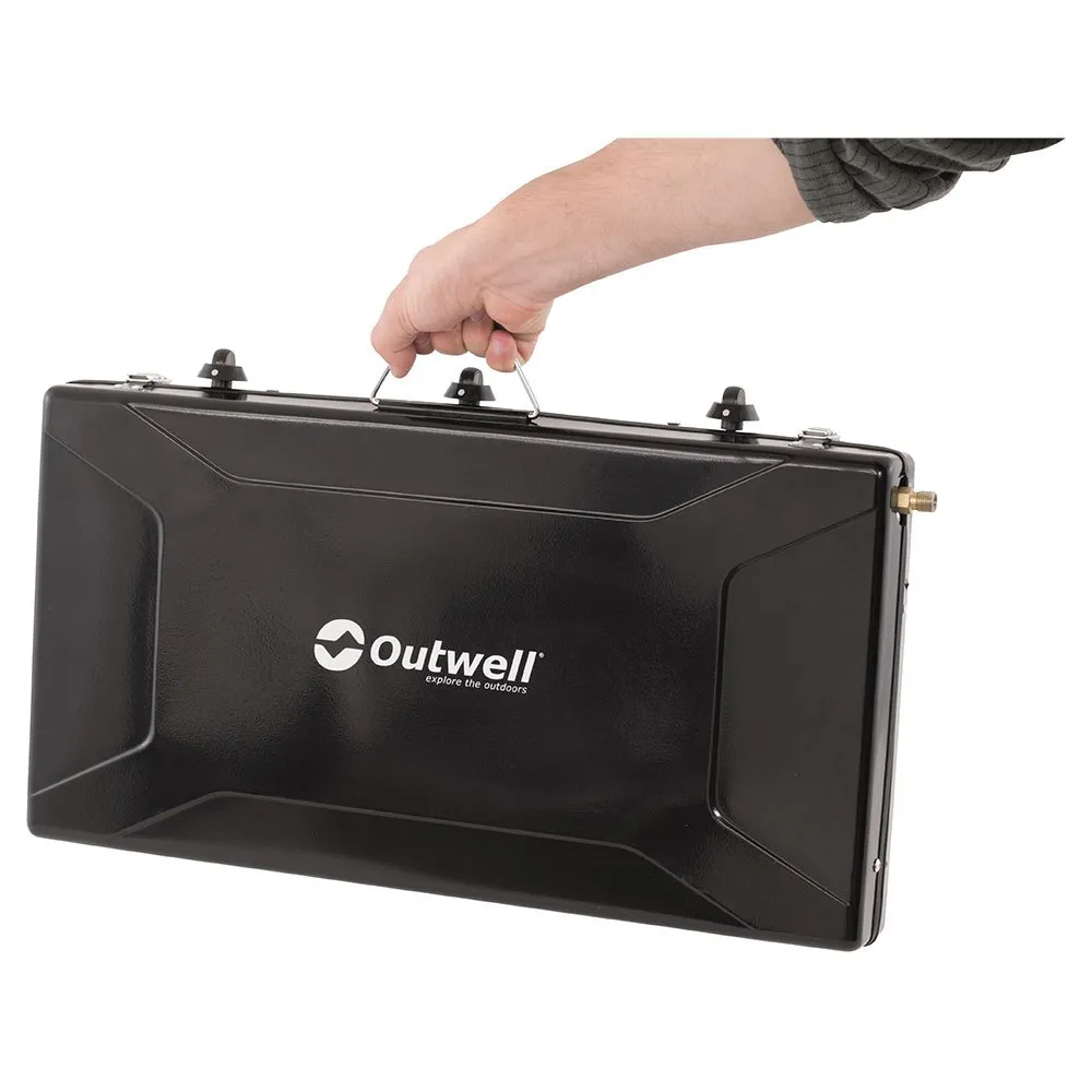 Outwell Appetizer Trio Gaskök För Camping 3 Brännare, Black, One Size