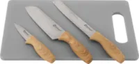 Outwell Caldas Knife Set Wide Cutting Board Outwell Caldas Knife Set Wide Cutting Board