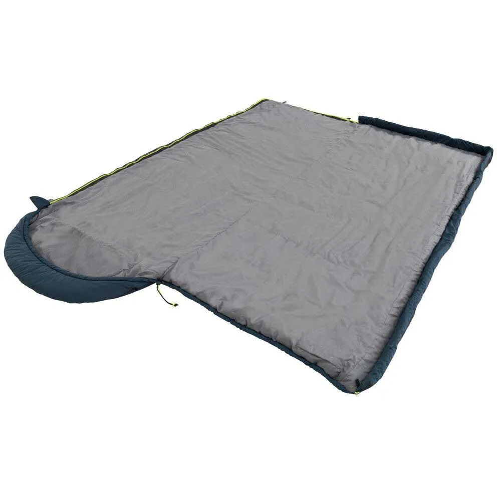 Outwell Caldera Supreme Sovsäck, Blue, Left Zipper Outwell Caldera Supreme Sovsäck, Blue, Left Zipper