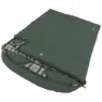 Outwell Camper Lux Double Sovsäck, Forest green, Right Zipper