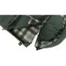 Outwell Camper Lux Double Sovsäck, Forest green, Right Zipper