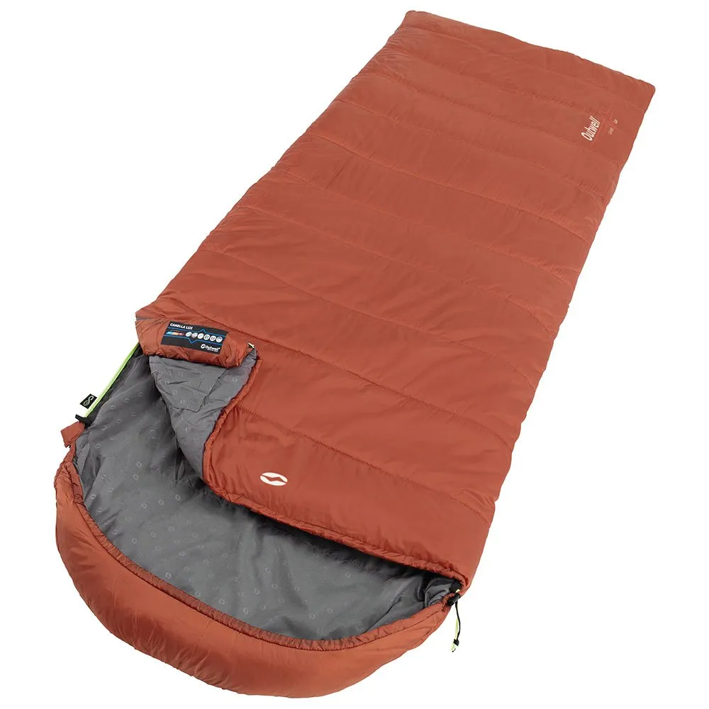 Outwell Canella Supreme Sovsäck, Forest green, Left Zipper Outwell Canella Supreme Sovsäck, Forest green, Left Zipper