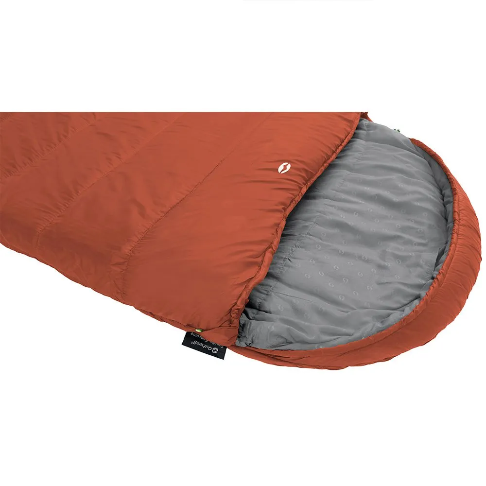 Outwell Canella Supreme Sovsäck, Forest green, Left Zipper Outwell Canella Supreme Sovsäck, Forest green, Left Zipper