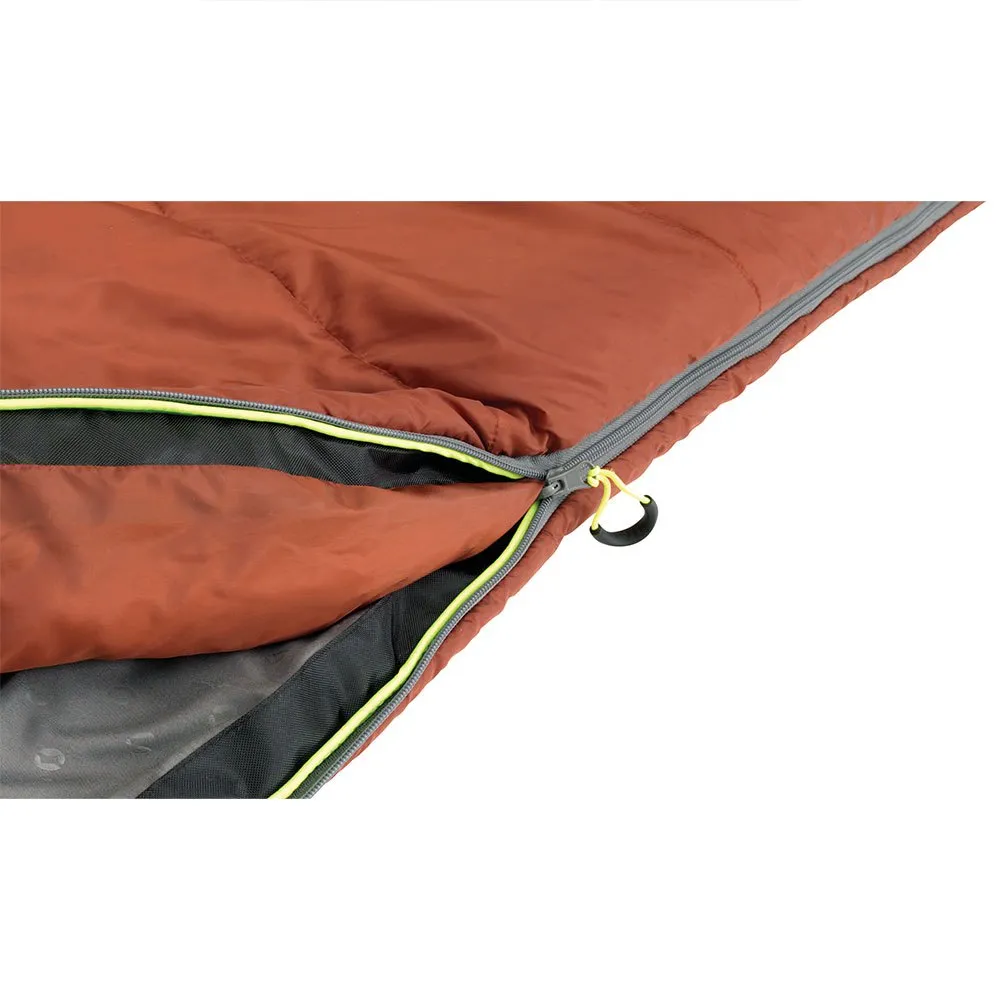 Outwell Canella Supreme Sovsäck, Forest green, Left Zipper Outwell Canella Supreme Sovsäck, Forest green, Left Zipper