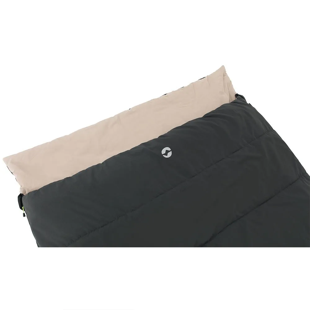 Outwell Celestial Lux Double Sovsäck, Grey, Right Zipper Outwell Celestial Lux Double Sovsäck, Grey, Right Zipper