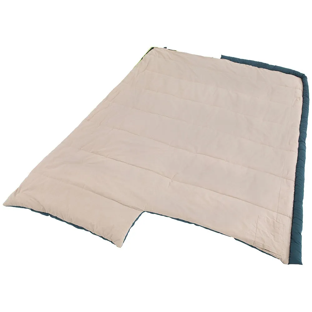 Outwell Celestial Lux Sovsäck, Blue, Left Zipper