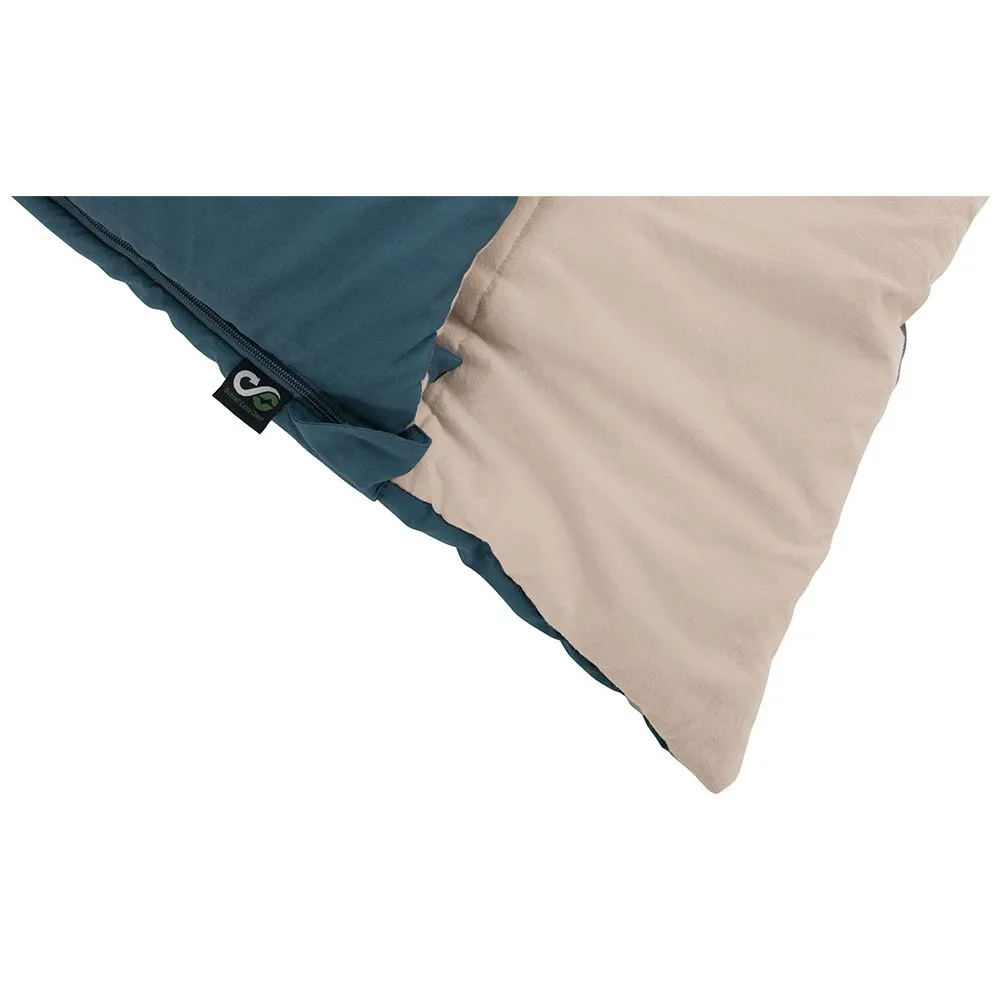 Outwell Celestial Lux Sovsäck, Blue, Left Zipper