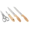 Outwell Chena Knivset Med Skalare Och Sax, Brown, One Size