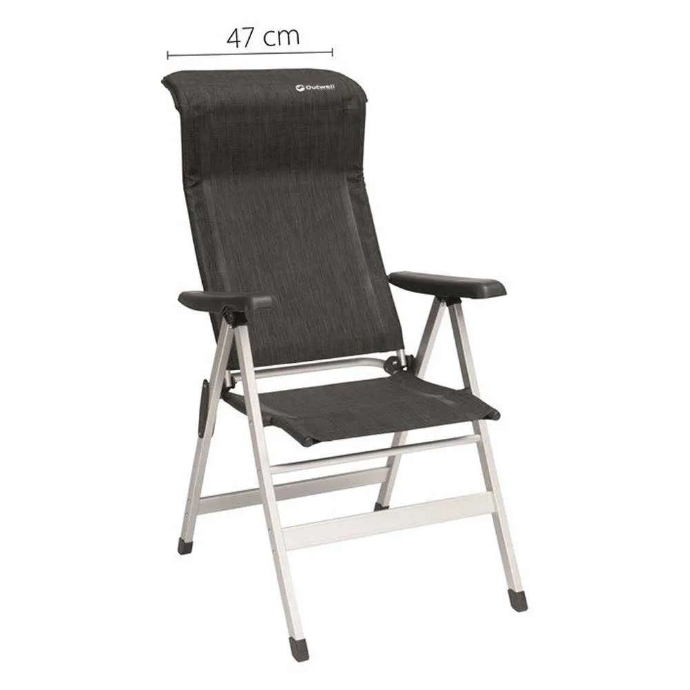 Outwell Columbia Fåtölj, Black, One Size