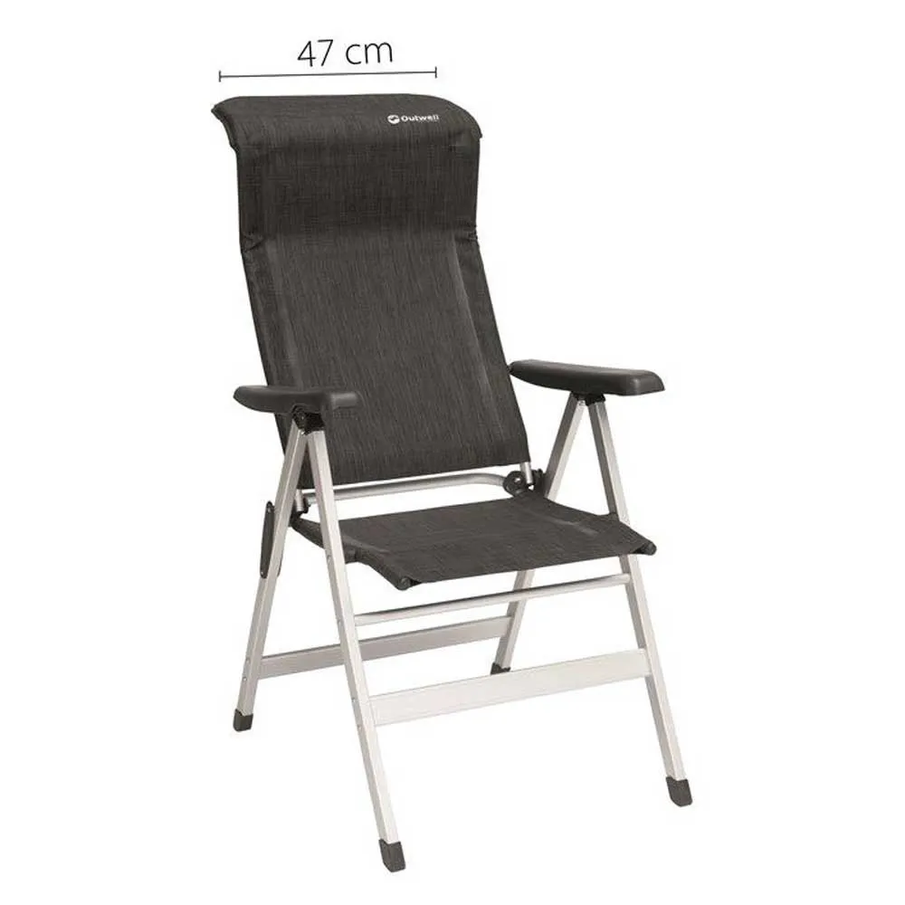 Outwell Columbia Fåtölj, Black, One Size