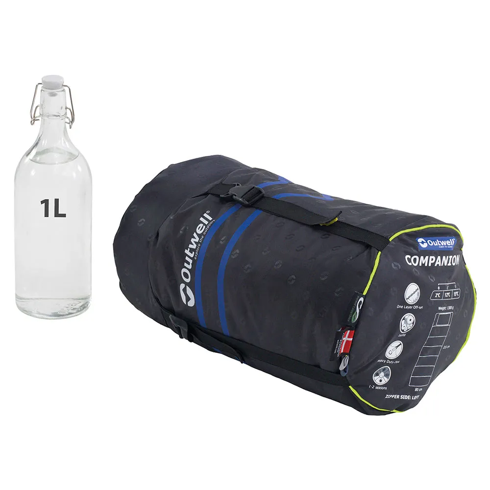 Outwell Companion Sovsäck, Blue, Left Zipper