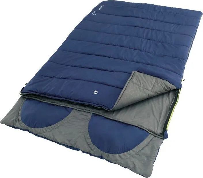 Outwell Contour Lux Double, Imperial blue, Right Zipper Outwell Contour Lux Double, Imperial blue, Right Zipper