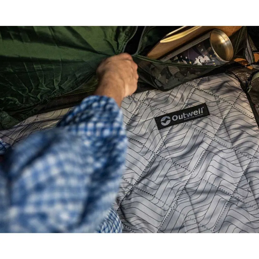 Outwell Cozy California Highway Air Matta, Black / grey, 170 x 270cm