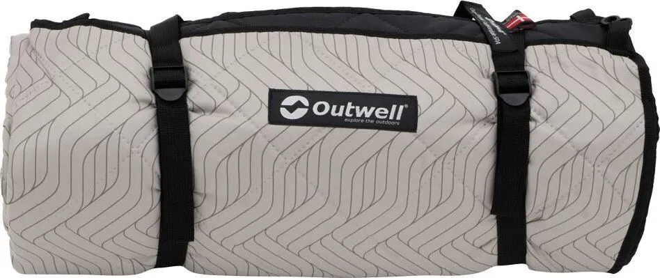 Outwell Cozy Carpet Hartford 6 Air, Black & Grey, One Size Outwell Cozy Carpet Hartford 6 Air, Black & Grey, One Size