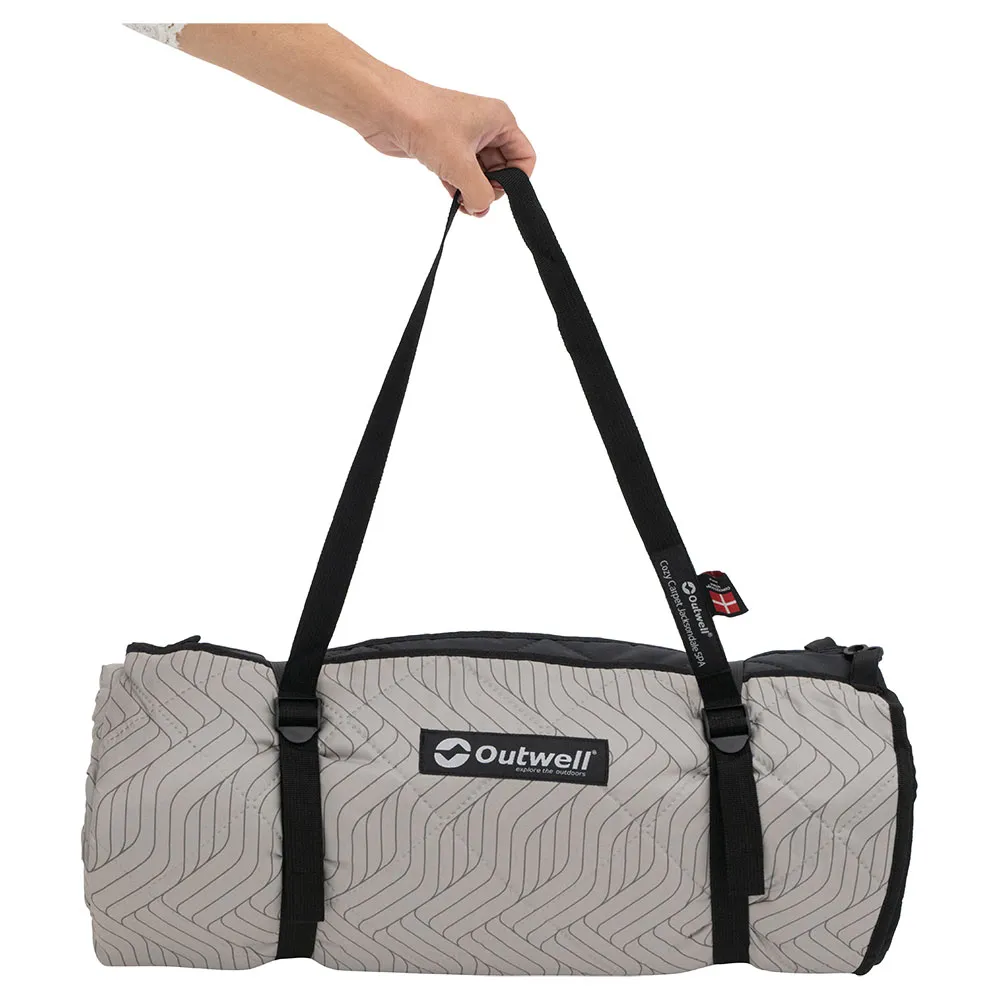 Outwell Cozy Parkville 200sa Matta, Black / grey, 190 x 290cm