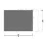 Outwell Denver/colorado 6 Air Skyddsunderlag, Black / grey, 495 x 360cm