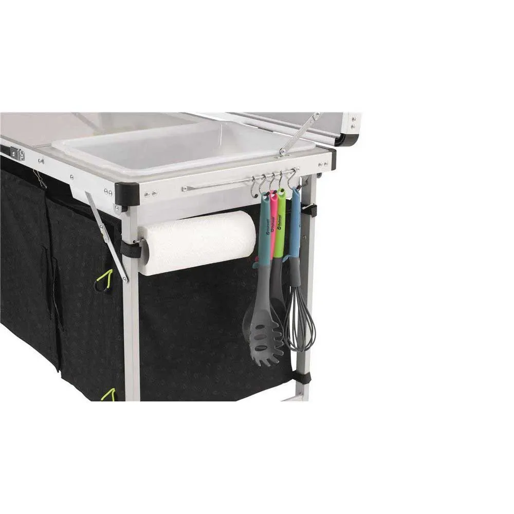 Outwell Drayton Bord, Midnight black, One Size