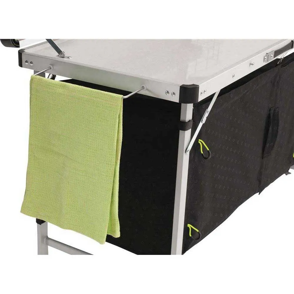 Outwell Drayton Bord, Midnight black, One Size