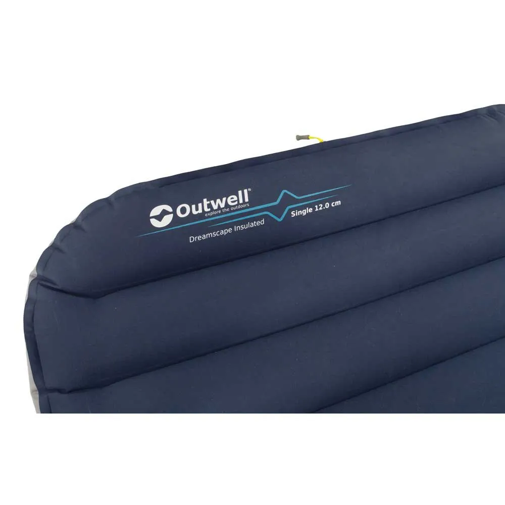 Outwell Dreamscape Insulated Enkel Luftmadrass Refurbished, Elegant green, 205 x 77cm Outwell Dreamscape Insulated Enkel Luftmadrass Refurbished, Elegant green, 205 x 77cm