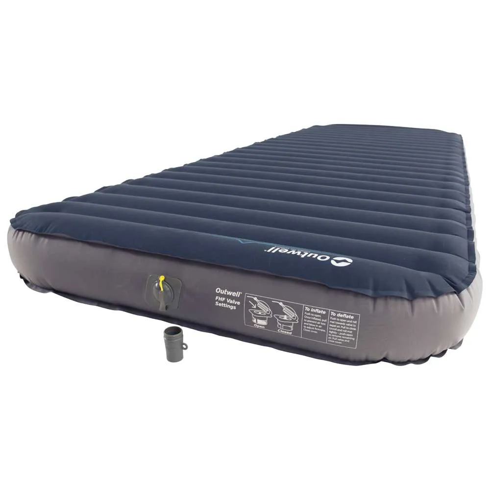 Outwell Dreamscape Insulated Enkel Luftmadrass Refurbished, Elegant green, 205 x 77cm Outwell Dreamscape Insulated Enkel Luftmadrass Refurbished, Elegant green, 205 x 77cm