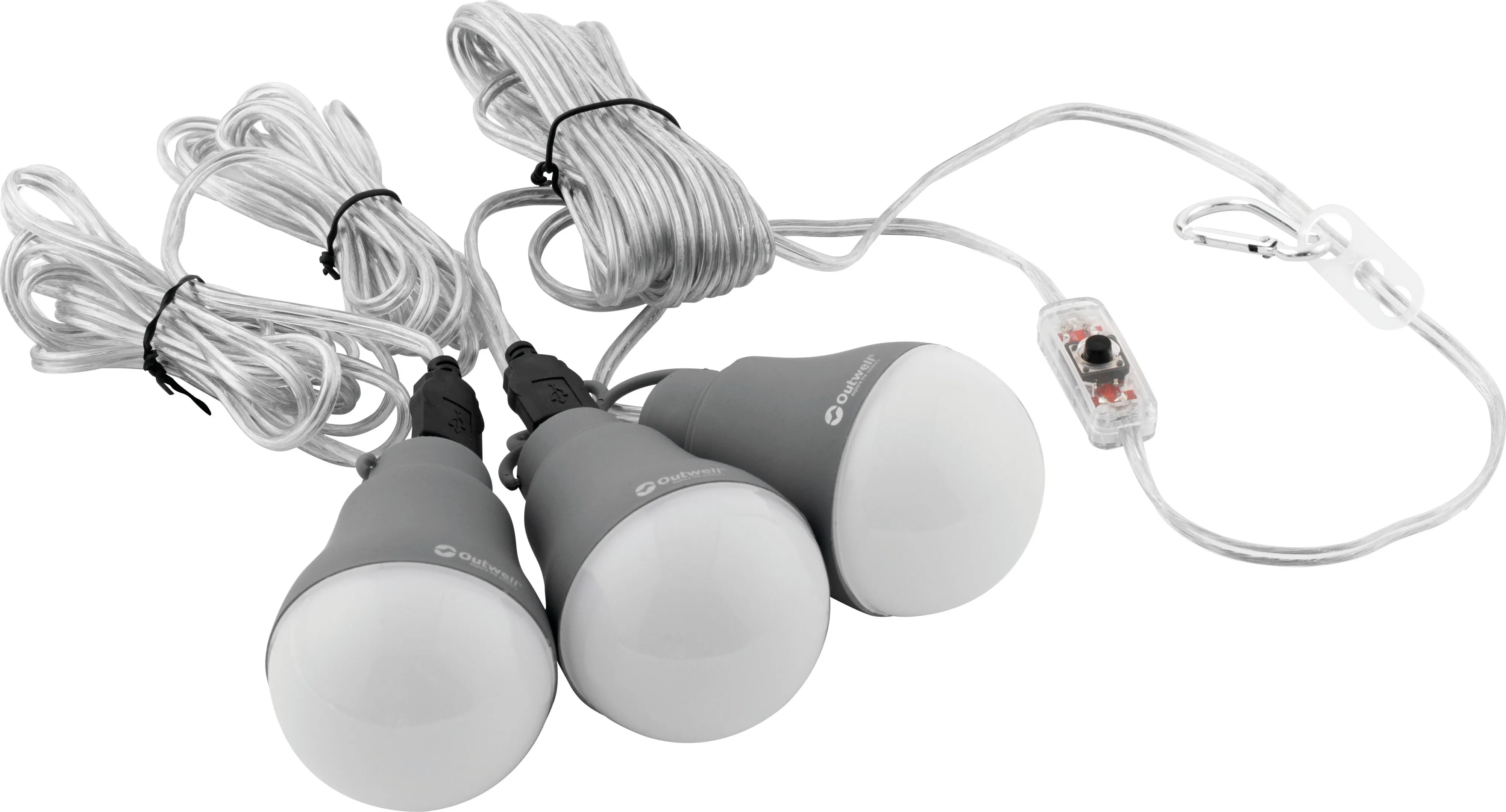 Outwell Epsilon Bulb Set, Black & grey, One Size